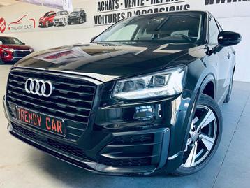 Audi Q2 1.0 TFSI S-LINE+NAVI+CUIR+LED+CARNET+GARANTIE beschikbaar voor biedingen
