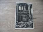 BOEZINGE: Kerk - binnenzicht, na de bombardementen, mei 1940, Verzamelen, Ophalen of Verzenden, 1940 tot 1960, Ongelopen, West-Vlaanderen