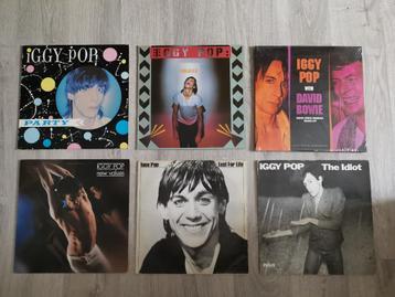 Lot Iggy Pop vinyl beschikbaar voor biedingen