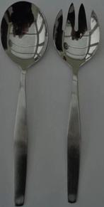 Amefa Amsterdam saladecouvert 21cm lepel en vork, Huis en Inrichting, Keuken | Bestek, Verzenden, Zo goed als nieuw