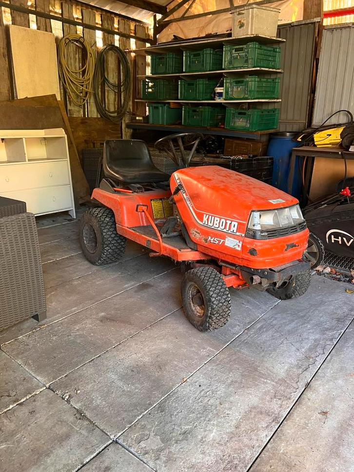 Kubota zitmaaier, Tuin en Terras, Zitmaaiers, Gebruikt, Elektrische starter, Ophalen