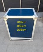 Flycase blauw H62xB52xD36, Muziek en Instrumenten, Ophalen, Gebruikt