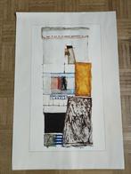 Abstracte zeefdruk compositie 'privat' Bruno Haas, Ophalen of Verzenden