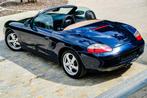 Porsche Boxster 2.5 204pk Historiek 986, Auto's, 2500 cc, Achterwielaandrijving, Lederen bekleding, Zwart