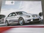 Brochure de la BMW M3 Sedan E90 - ANGLAIS, BMW, Enlèvement ou Envoi