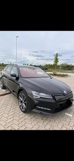 Skoda Superb 1.4TSI IV Sportline hybride, Auto's, Skoda, Zwart, USB, Zwart, 1395 cc