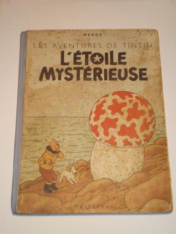 " L'étoile Mystérieuse " TINTIN 1946 beschikbaar voor biedingen