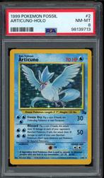 Articuno Holo PSA 8 - 2/62 - Fossil 1999, Verzenden, Zo goed als nieuw, Losse kaart, Foil