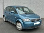 Audi a2 1.4 benzine 1 jaar garantie, Auto's, Blauw, Bedrijf, A2, Centrale vergrendeling