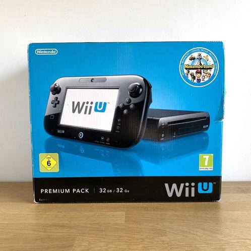 Console Nintendo Wii U Premium 32 Go, Consoles de jeu & Jeux vidéo, Consoles de jeu | Nintendo Wii U, Utilisé, Avec 1 manette