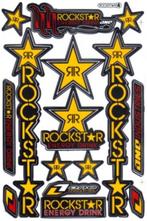 Rockstar Energy Drink stickervel stickerset stickers sticker, Ophalen of Verzenden