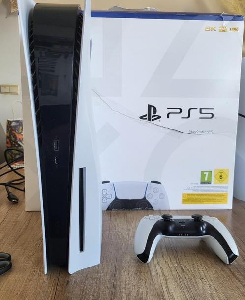 Console Sony Playstation 5 1TB + 1 manette +++++ impecc, Games en Spelcomputers, Spelcomputers | Sony PlayStation 5, Zo goed als nieuw