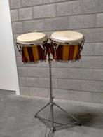 bongo's op staander, Muziek en Instrumenten, Percussie, Overige soorten, Gebruikt, Ophalen