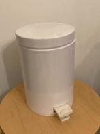 Witte kleine pedaalemmer - Brabantia, Ophalen of Verzenden, Gebruikt, Wit, Overige typen