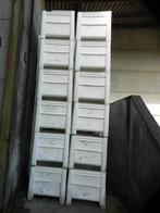 kratten-Kunststof bakken wit 80x120x75, Ophalen, Gebruikt