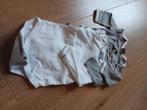 3 babyrompertjes lange mouw maat 74, Kinderen en Baby's, Meisje, Zo goed als nieuw, Nacht- of Onderkleding, Ophalen