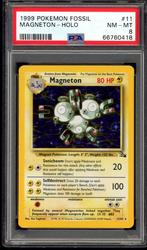 Micro-ondes Holo PSA 8 - 11/62 - Fossil 1999, Envoi, Comme neuf, Cartes en vrac, Foil