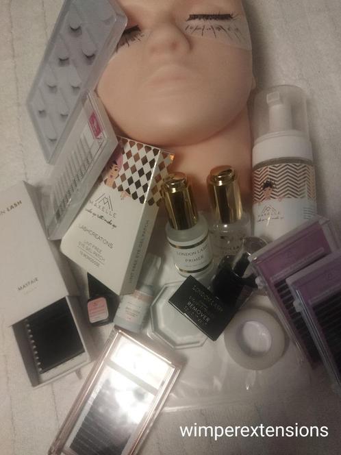 wimper extension kit, Handtassen en Accessoires, Uiterlijk | Cosmetica en Make-up, Nieuw, Make-up, Ophalen of Verzenden