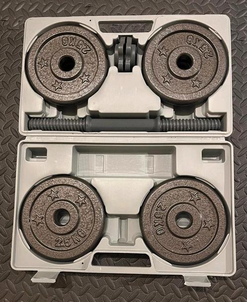 Koffer Dumbell 13kg, Sport en Fitness, Fitnessmaterialen, Nieuw, Halterset, Ophalen