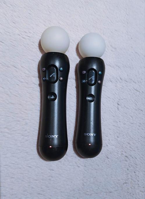 2 PlayStation Move ps3/ps4/ps5, Games en Spelcomputers, Spelcomputers | Sony Consoles | Accessoires, Zo goed als nieuw, PlayStation 3