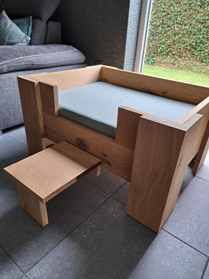 Hondenbed eik, Dieren en Toebehoren, Hondenmanden, Nieuw, Overige, Ophalen