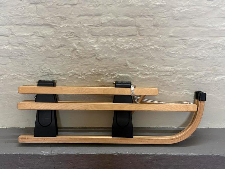 Opvouwbare houten slee ongebruikt, Enfants & Bébés, Jouets | Extérieur | Traîneaux, Neuf, Enlèvement