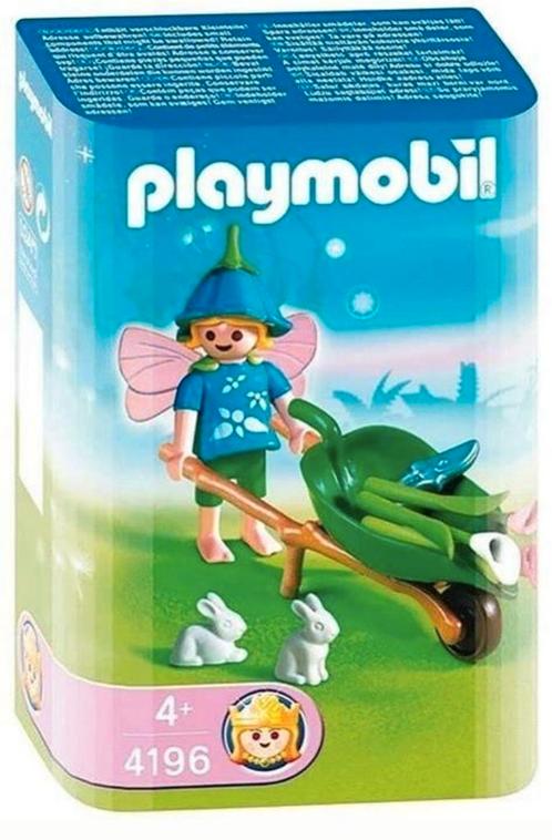 Playmobil - Fée avec Brouette (4196), Kinderen en Baby's, Speelgoed | Playmobil, Zo goed als nieuw, Complete set, Ophalen of Verzenden