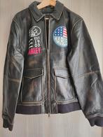 Nieuw Harley Davidson-jack M, Ophalen, Harley Davidson., Bruin, Maat 48/50 (M)