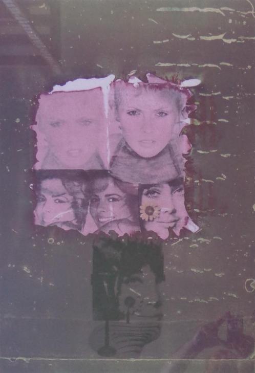 POL MARA / ETOILEES / KLEURZEEFDRUK / 101x73cm / KADER / SIG, Antiek en Kunst, Kunst | Litho's en Zeefdrukken, Ophalen