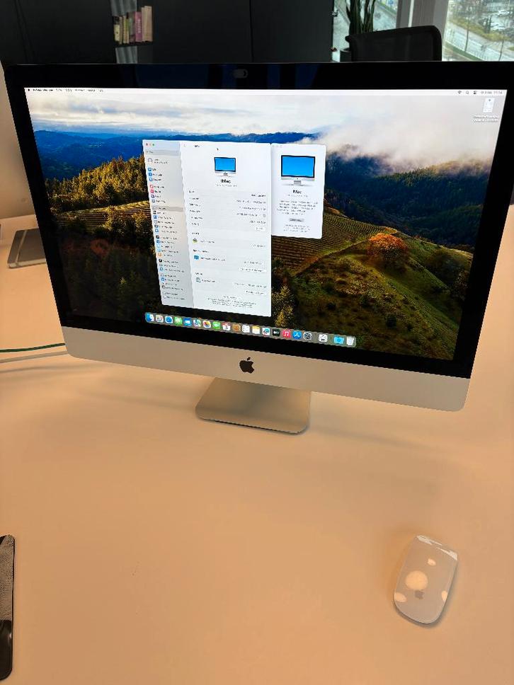 Imac 27 - 2019 - Core I9, Computers en Software, Apple Desktops, Gebruikt, iMac, HDD, 3 tot 4 Ghz, 32 GB, Ophalen