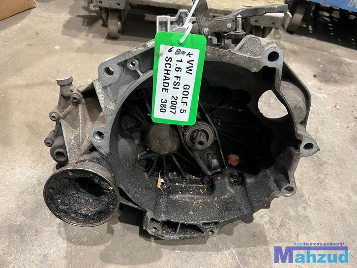 VW GOLF 5 1.6 Versnellingsbak 6 bak handbak, Auto-onderdelen, Transmissie en Toebehoren, Volkswagen, Gebruikt, Ophalen of Verzenden