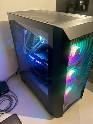 RGB Game pc RTX4070TI 12gb I5 13600kf 16 gb ram beschikbaar voor biedingen