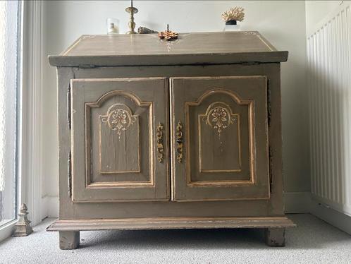 Commode met uitklapbare desk, Antiek en Kunst, Antiek | Meubels | Kasten, Ophalen