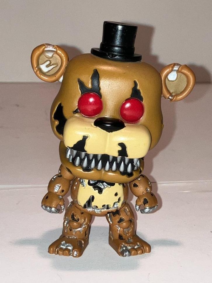 Vijf nachten bij Freddy's -15Nightmare Freddy Fazbear DRM161, Verzamelen, Beelden en Beeldjes, Zo goed als nieuw, Ophalen of Verzenden