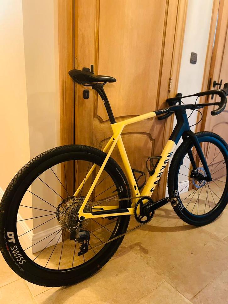 Canyon Grail Gravel Carbon Sram Axs DT Swiss Carbon L 12V, Fietsen en Brommers, Fietsen | Racefietsen, Zo goed als nieuw, Carbon