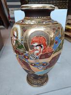 Vase Japonais Satsuma signée, en bon état, Ophalen