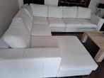 Nieuwe salon alicante nappa lux 200 White, Ophalen, Nieuw, Leer, Modern
