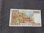 Billet Afrique centrale 500 Fr, Timbres & Monnaies, Billets de banque | Afrique, Enlèvement ou Envoi, Autres pays, Billets en vrac