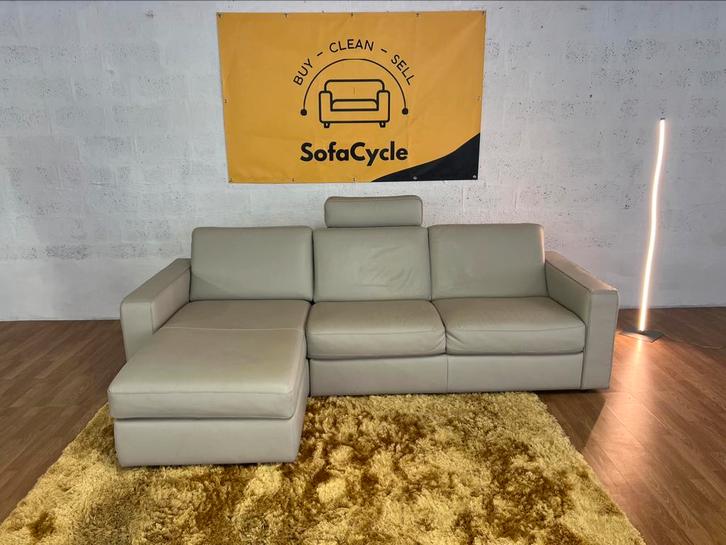 Beige Hoekzetel met Bedfunctie & Opbergruimte– Merk:Editions, Huis en Inrichting, Zetels | Voetbanken en poefs, Zo goed als nieuw