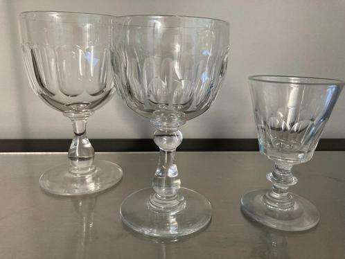 40 verres en cristal du Val St Lambert, Antiek en Kunst, Antiek | Glaswerk en Kristal, Ophalen