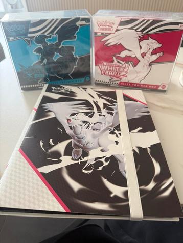 Black Bolt + White Flare ETB + Binder beschikbaar voor biedingen