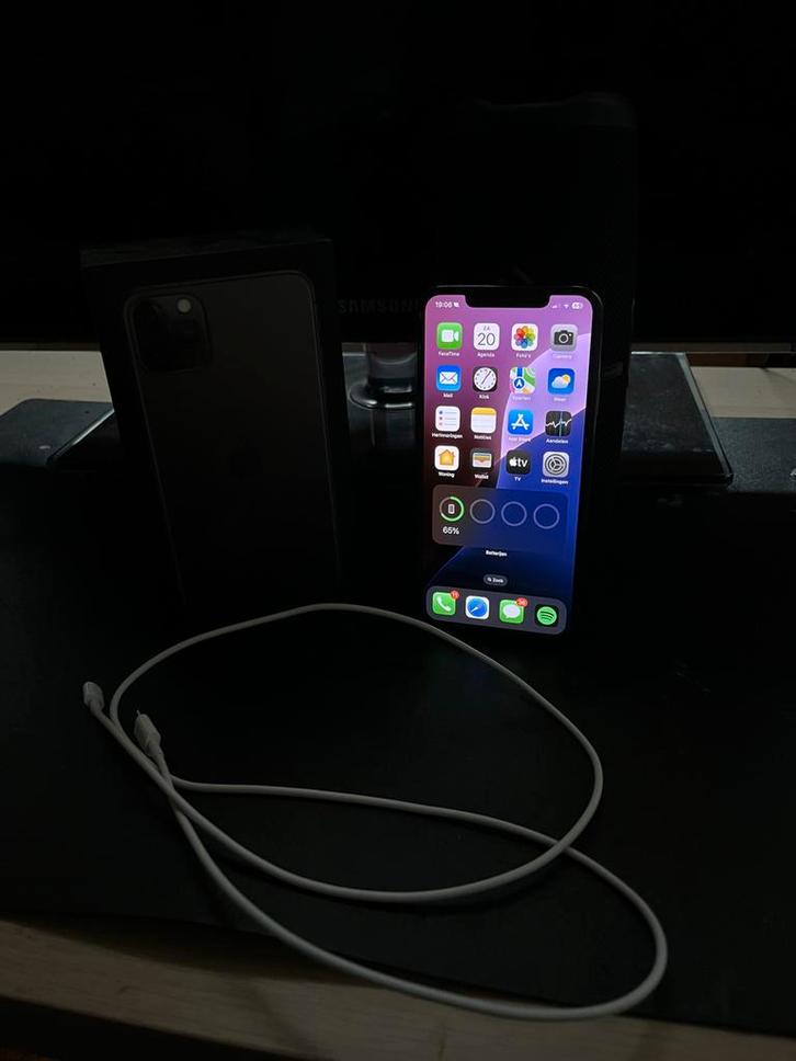 Apple iPhone 11 Pro Max, Telecommunicatie, Mobiele telefoons | Apple iPhone, Gebruikt, 64 GB, Zonder abonnement, Zonder simlock