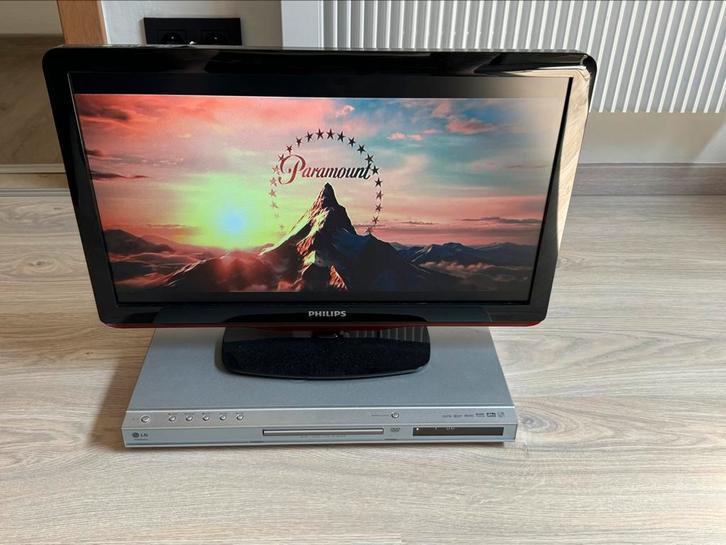 TV Philips + DVD speler LG, Audio, Tv en Foto, Televisies, Gebruikt, Philips, Ophalen