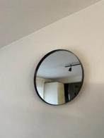 JYSK zwarte ronde spiegel van 50 cm, Huis en Inrichting, Ophalen, Gebruikt, Rond