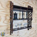 Vintage Chinese Wandkast / Oosterse Houten Wandplank, Huis en Inrichting, Woonaccessoires | Wandplanken en Boekenplanken, Ophalen of Verzenden