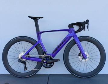 SCOTT FOIL RC10 paars 56 large ultegra di2 beschikbaar voor biedingen
