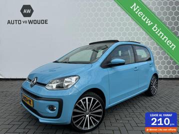 Volkswagen Up! 1.0 BMT high up! Pano Stoelverwarming Cruise, Autos, Achat, Cruise Control, Noir, 5 portes