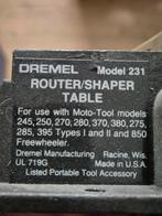 DREMEL model 231 profielfreestafel router shaper tabel, Enlèvement ou Envoi