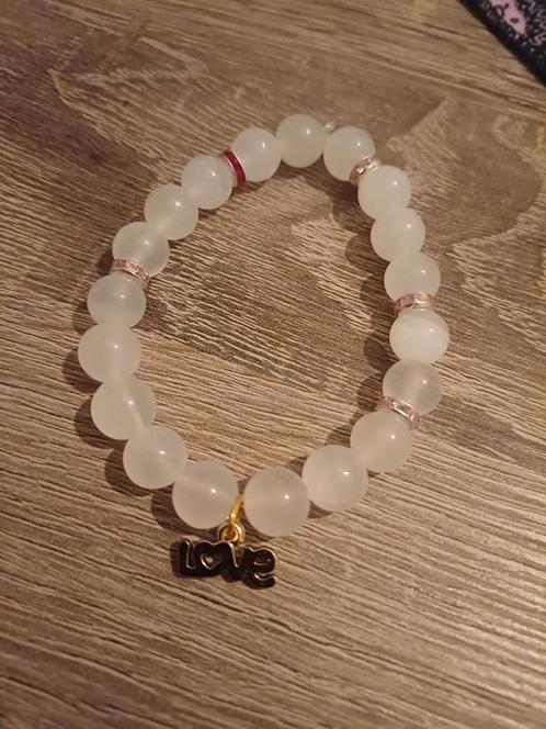 Bracelet calcite rose, Handtassen en Accessoires, Armbanden, Nieuw, Roze, Ophalen of Verzenden