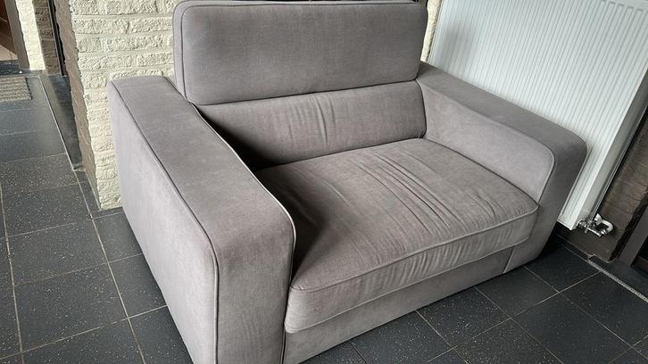 Zetel, Huis en Inrichting, Zetels | Zetels en Chaises Longues, Zo goed als nieuw, Ophalen